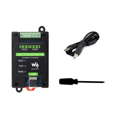  DIN Rail USB to RS232/485 Industry Standard Isolated Converter FT2325234