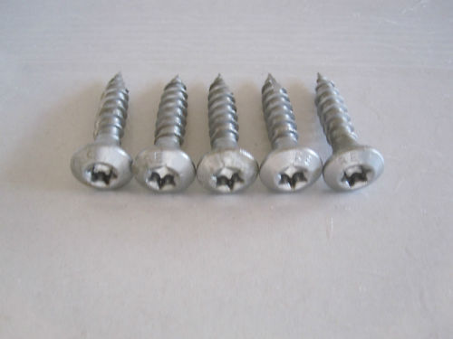 50 x Pfostenschrauben Schrauben Pfosten 8x40 mm z. B. für Einschlaghülsen NEU - Bild 1 von 3