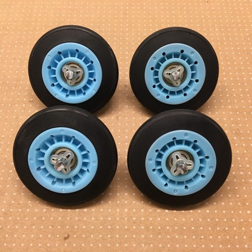Set of 4 Genuine Samsung Dryer Drum Roller DC97-16782E DC97-16782B - 第 1/2 張圖片