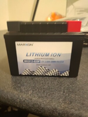 Marxon Lithium Motorcycle Battery Replace for GYZ32HL, YIX30L, BS ATV, UTV Jet