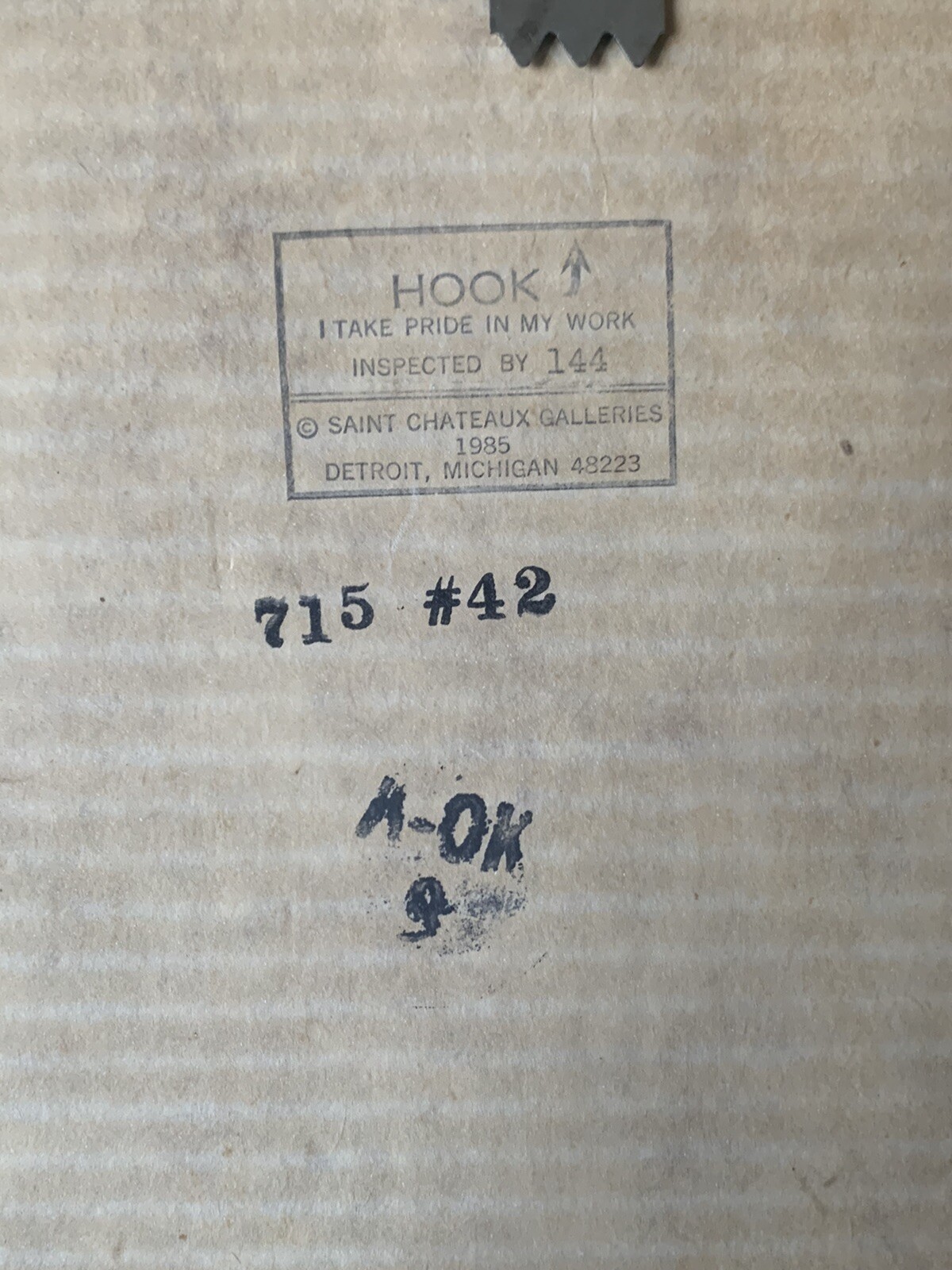 Saint Chateaux Vintage Framed hanging picture Countach 1985 21”x17 eBay