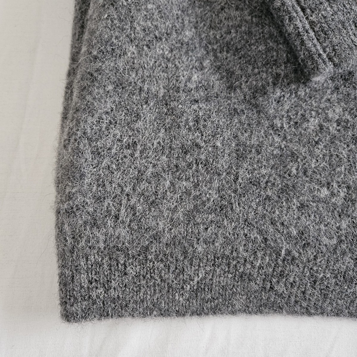 Lululemon Alpaca Wool-Blend Cardigan Sweater HASG Asphalt