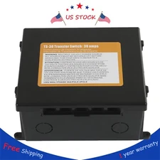 TS-30 30 Amp Automatic Transfer Switch For Inverter, shore power or generators
