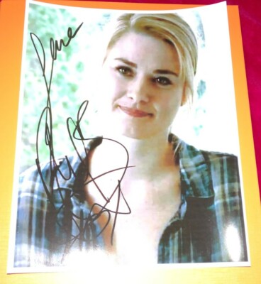 Alexandra Breckenridge signed (twd) Autogramm Pre Print