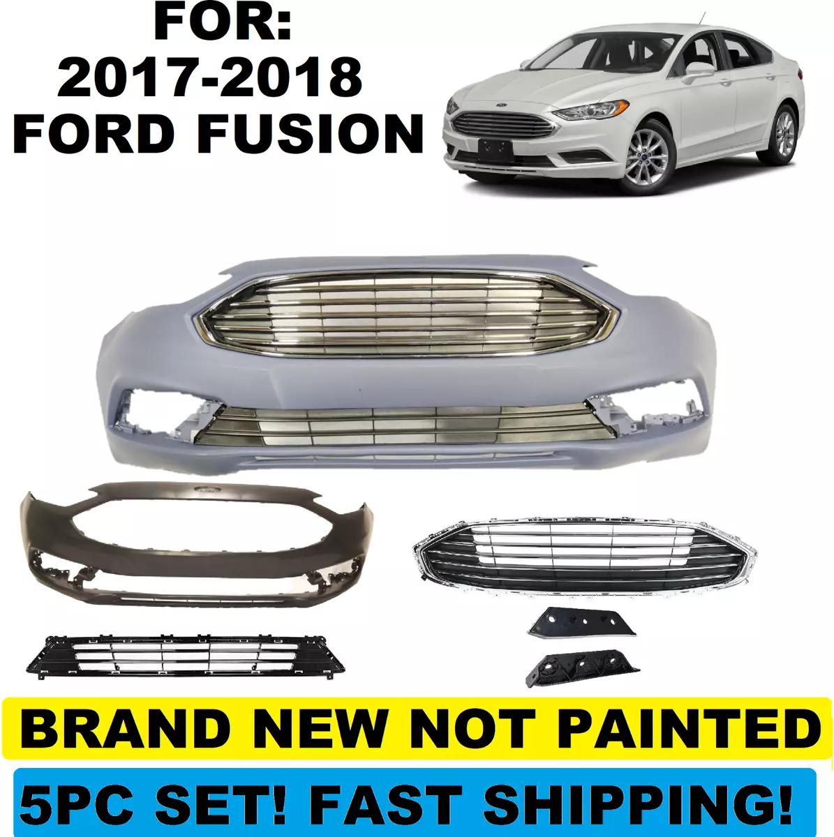 2017 ford fusion on sale bumper