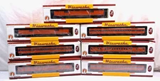 HO Fox Valley Models M.R. Hiawatha passenger set in original boxes (lot 3880)