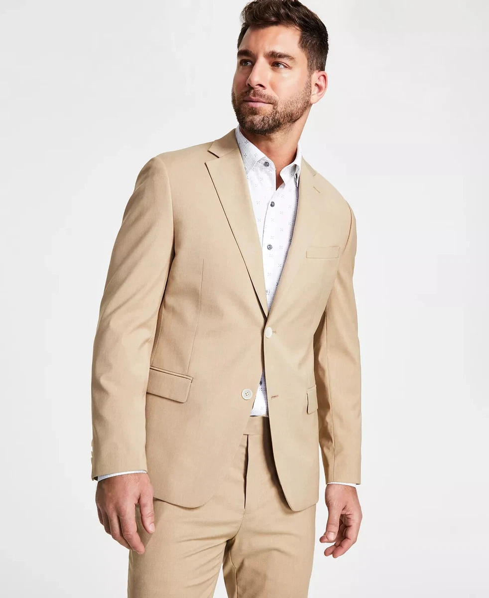 Caramel suit shop jacket