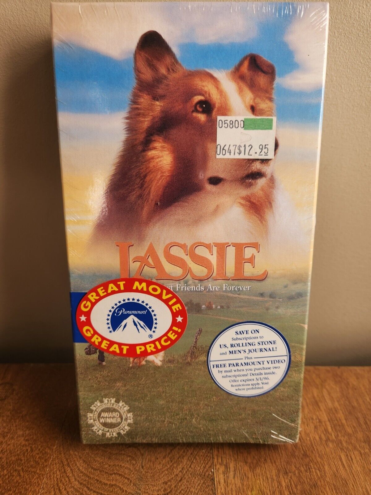 1994 Lassie Movie VHS VCR Tape ISBN 0 7921 3313 7 -  Hong Kong