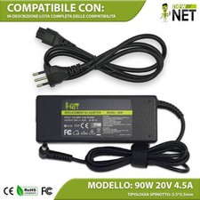 Ladegerät kompatibel mit Fujitsu Esprimo Mobile V6515 V6535 90W 20V 4,5A