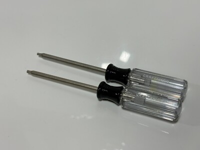 Craftsman Tools USA NOS 2pc Torx T10 & T15 Screwdriver Set Lot - 41473, 41474