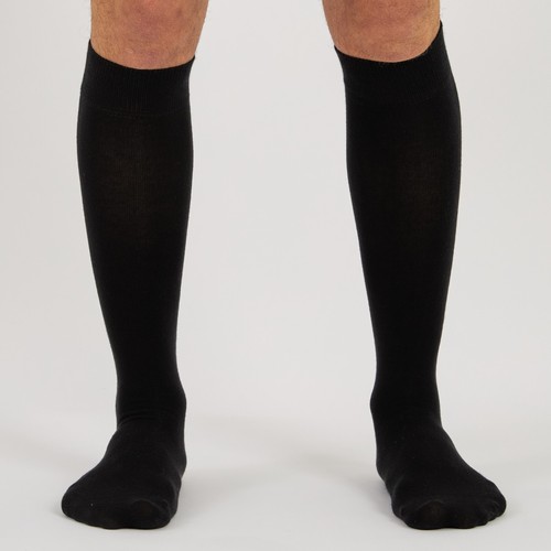 Mysocks Unisex Knee High Socks Plain, Combed Cotton, Seamless Toe - Picture 9 of 62
