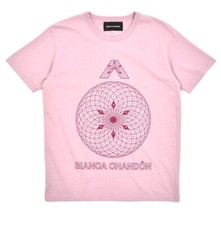 BIANCA CHANDÔN Men’s SMALL T-Shirt Sacred Circumflex Pink NWOT Made In USA