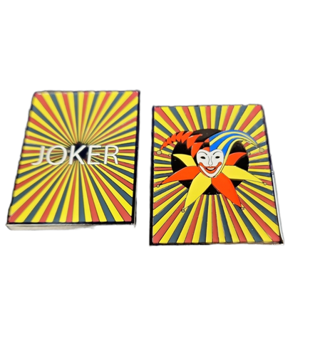 Lucky Joker Double Sided Poker Card Guard NUOVO ED ESCLUSIVO per IL NEGOZIO DI POKER - Foto 1 di 3