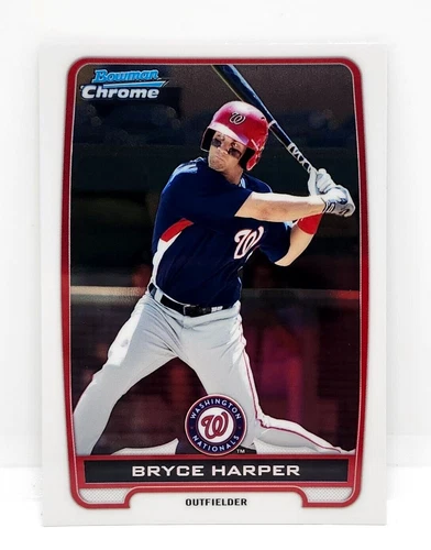 BRYCE HARPER ~ 2012 BOWMAN CHROME PROSPECTS #BCP10 ~ PHILLIES ~ NATIONALS