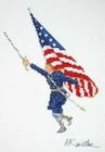 Chamberlain's Charge, Counted Cross Stitch, Civil War, New