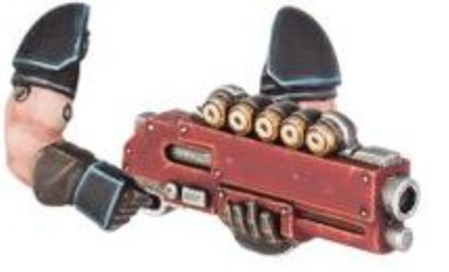 Black Templers Upgrades Neuling Schrotflinte A - Space Marines Warhammer 40K - Bild 2 von 2