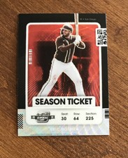 Eric Hosmer 2021 Contenders Season Ticket Red Wave Prizm #24 Royals Padres