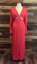 farm rio Red Cutout maxi dress xl NWT
