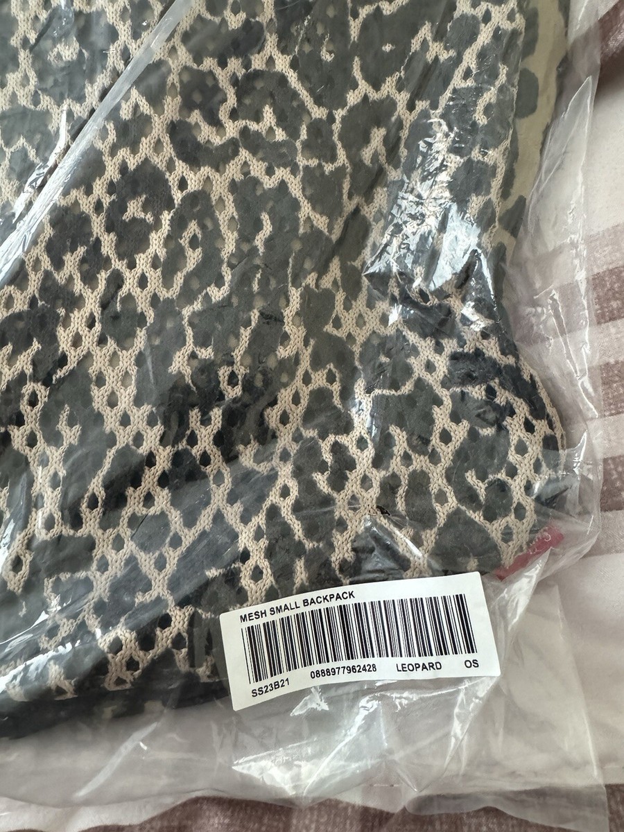 SUPREME MESH SMALL BACKPACK LEOPARD OS SS23 BRAND NEW | eBay SUPREME MESH SMALL BACKPACK LEOPARD OS SS23 BRAND NEW | eBay
