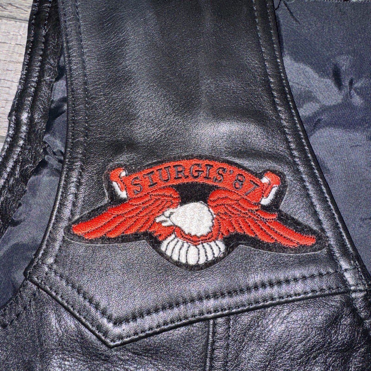 AMF Harley Davidson × Hein Gericke ライダース Vintage Hein Gericke Harley Davidson AMF Leather Sleeveless