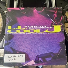 Strictly Business [Single] [12” Vinyl Disc] by LL Cool J (Vinyl DJ Promo) RARE