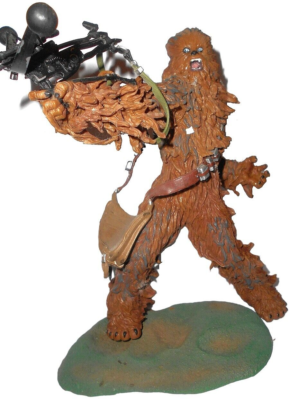STAR WARS Unleashed 2004 8 inch CHEWBACCA complete new hope