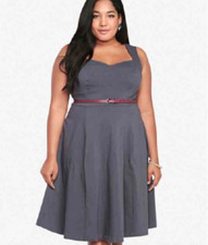 Torrid ~ Belted Swing Dress ~ Size 16