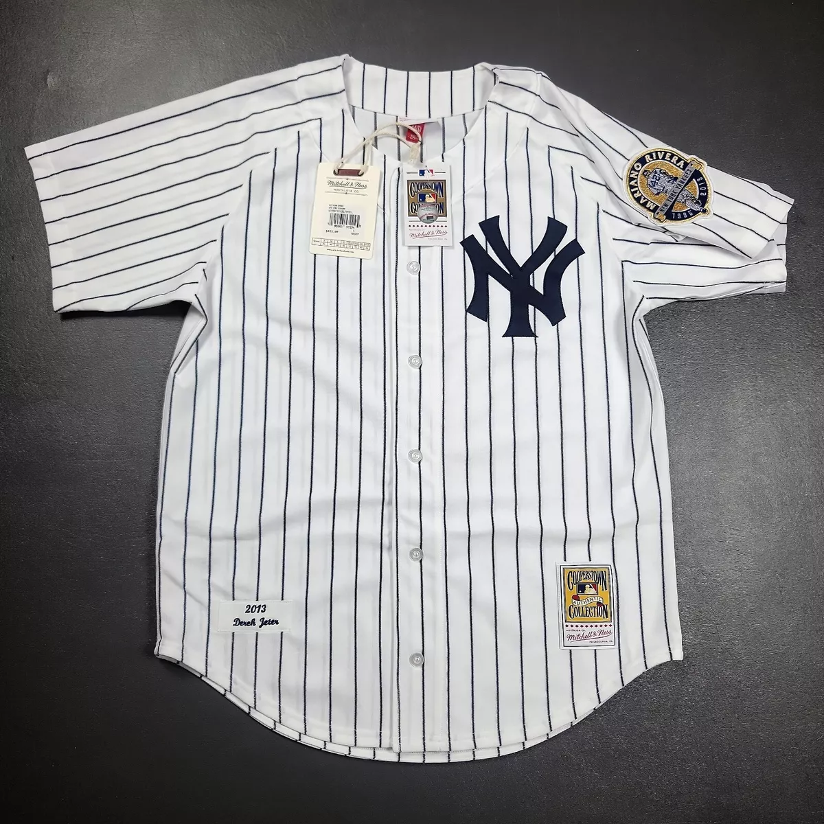 100% Authentic Derek Jeter Mitchell & Ness 2013 NY Yankees