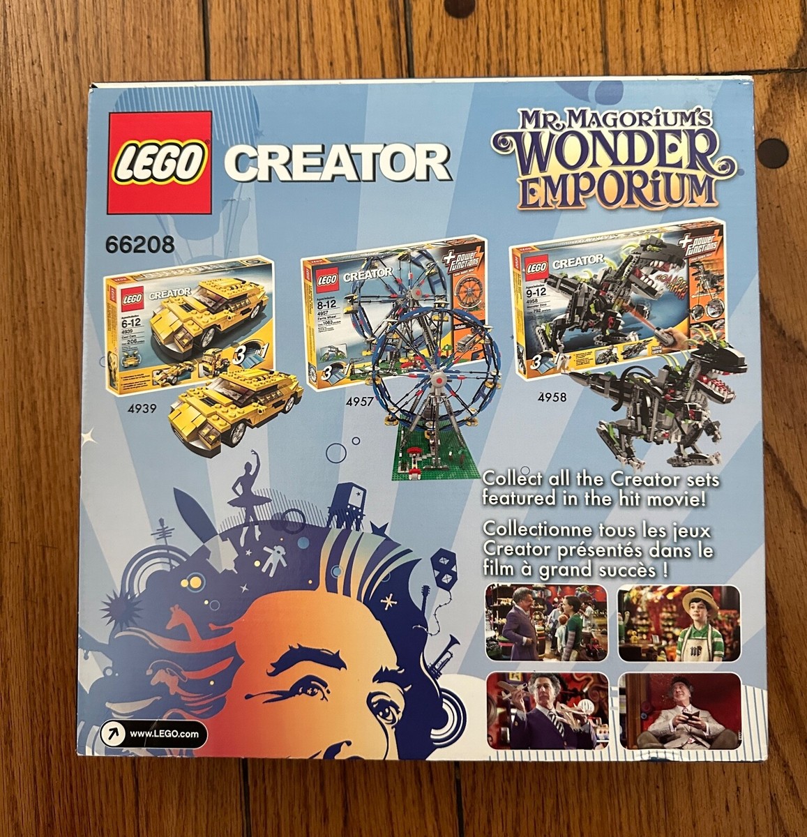 LEGO 66208 MR MARGORIUM BIG BOOK Wonder Emporium 9 Models Shark