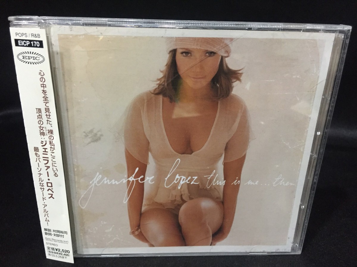 Jennifer Lopez This Is Me Then Made in Japan OBI CD (Epic 2002