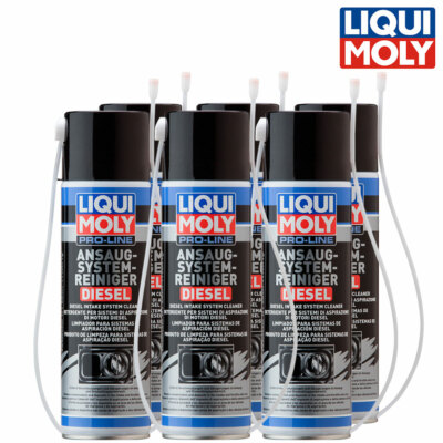 6x LIQUI MOLY 5168 PRO-LINE Ansaug-System-Reiniger Diesel 400 ml