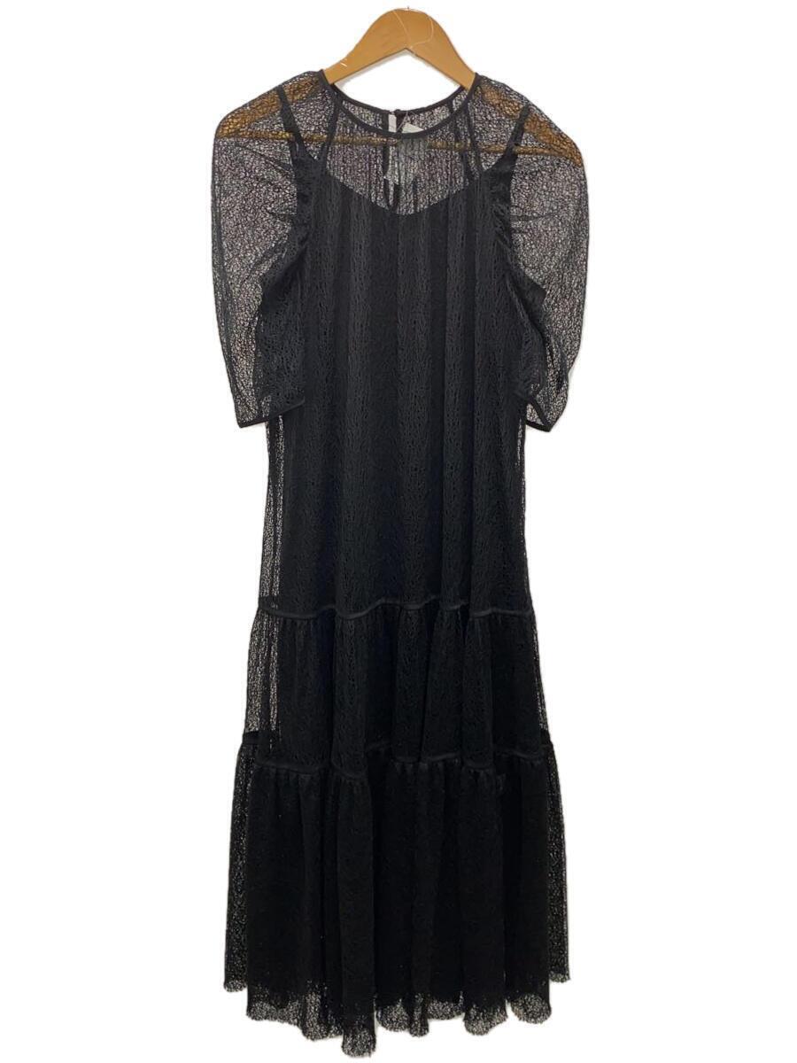 AMERI MEDI MELON TULLE LAYERED DRESS Ｓ AMERI MEDI MELON TULLE LAYERED DRESS/M/Polyester/BLK