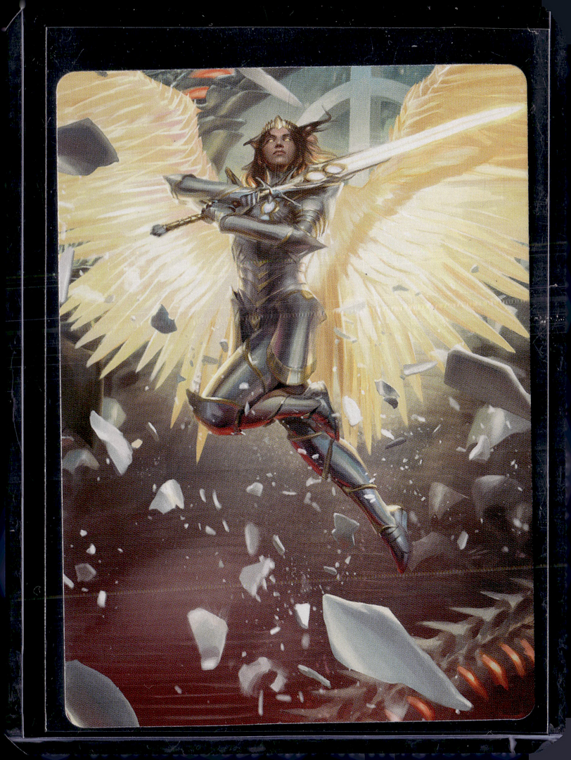 Archangel Elspeth - 1/81 - Art Card - MOM - NM - MTG Magic the Gathering