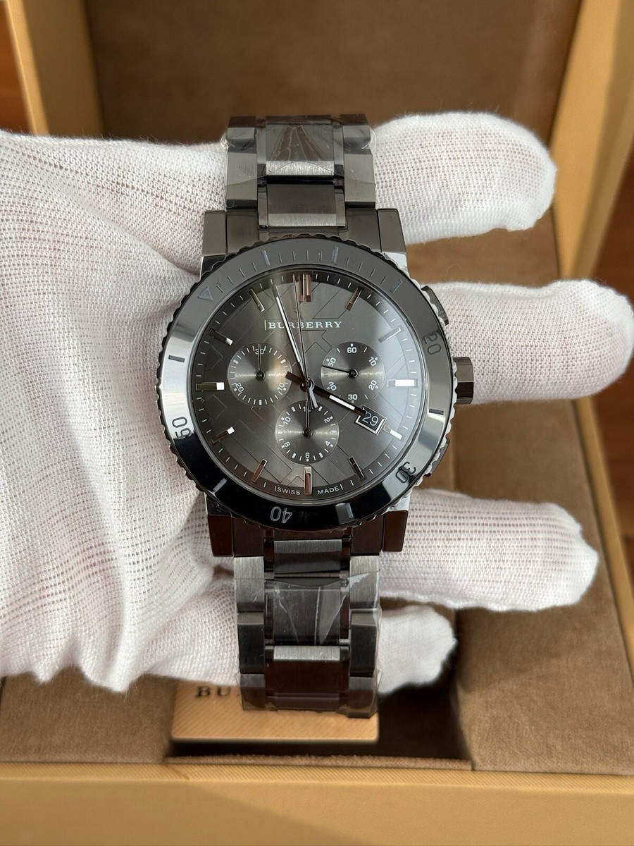 Burberry The City BU9381 Chronograph Stainless Steel Men's Watch
