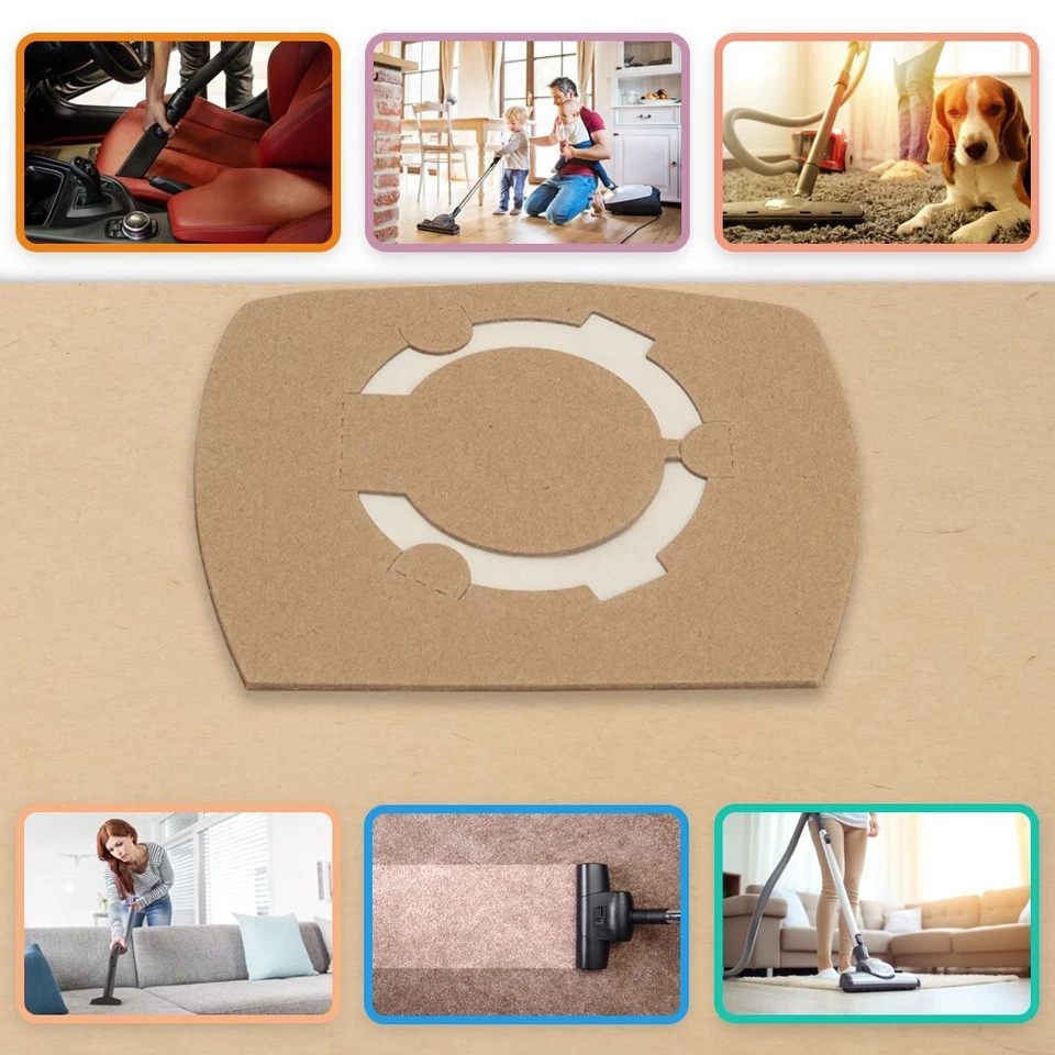 Staubsaugerbeutel passend für EINHELL TH-VC 1820 S Staubbeutel Staubtüten Beutel - Bild 3 von 4