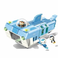 OCTONAUTS GUP-W Shark Base Building Block 404 Pieces US SELLER