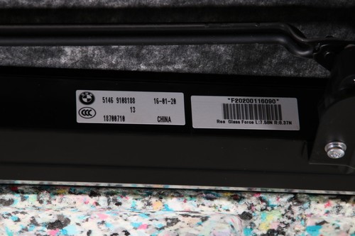 BMW M8 F93 G16 RIPIANO PACCHI LUNOTTO RULLO MENSOLA SOLE BOWERS WILKINS 8079335 - Foto 10 di 12