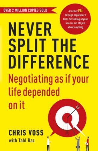 Never Split The Difference Paperback By Chris Voss, - Picture 1 of 3