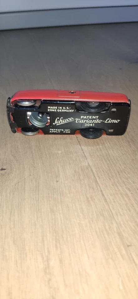Schuco Varianto Limo  3041 Blechspielzeug US Zone Germany 50er Jahre - Bild 4 von 4