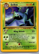 Golbat 1st Edition Uncommon Fossil 34/62 LP on eBay