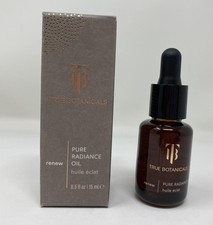 True Botanicals Renew Pure Radiance Face Oil 0.5 Oz/15 mL NIB DeluxeTravel Size