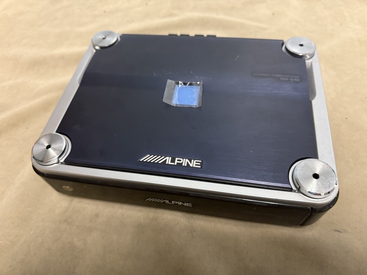 ALPINE PDX-4.150 4チャンネルパワーアンプ 【公式通販】