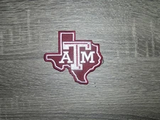 Texas A&M Aggies University College Embroidered Iron On Patch 3.25" x 3"