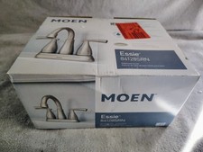 Moen Essie 84128SRN Two-Handle Centerset Faucet - Brushed Nickel