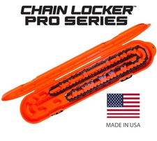 Chain Locker | Pro Series | Orange-Fits up to 36" Chainsaw Chains -USA Made
