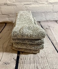 4 Pairs Size 9-11 Men  s Women Circulatory Health Diabetic Socks Grey New No Tag