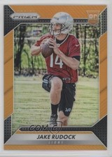 2016 Panini Prizm Rookie Orange Prizm 136/299 Jake Rudock #277 4k8