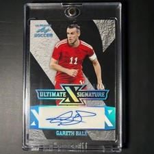 Gareth Bale 2022 Leaf Auto Ultimate X Signature 1/10 Soccer Card Used