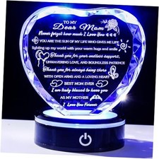 Gifts for Mom with Colorful LED Base Unique Moms Birthday Gifts from Mom Gifts