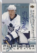 2003 Upper Deck Premier Collection Super Rookies /199 Matt Stajan #107 Auto 2a8